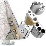 All types of jib, genoa, drifter, and spinnaker control equipment for sail boat and yacht use.