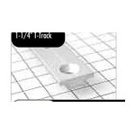 Schaefer T-Track, 1-1/4" x 3/16" (32x5mm), x 10' (3m), Silver 40-80-C