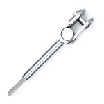 SWAGE TOGGLE FORK 4mm & 5/32