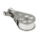 Schaefer Single Stainless Block with Upset Shackle 1000 lbs  03-04