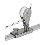Schaefer Jib Lead Block Spr. Loaded/Lined Slide/Alum. 1000 lbs  03-86