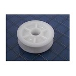 2 3/8 OD X 1/2 ID X 13/16 Schaefer Sheave, 2 3/8"(60mm) OD, White Delrin 62-065B