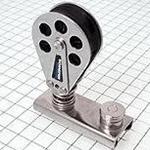 Schaefer Stainless Steel Stand Up Spring Block on 1-1/4" T-Track Slider 2250 LBS 705-92