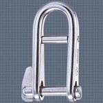 Wichard 1/4 KEY PIN HR SHACKLE WITH BAR