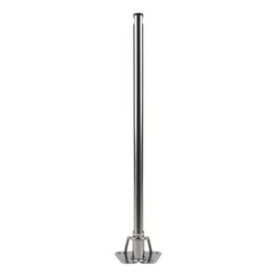 Stanchion, Single, 1"/ 24"L (25/608mm)