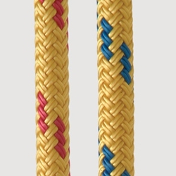New England Ropes 3/8 Dingy Towline Yellow-fleck