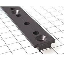 Schaefer T-Track, 1"x1/8"(25x3mm), 12'(3.6m), Black 40-120