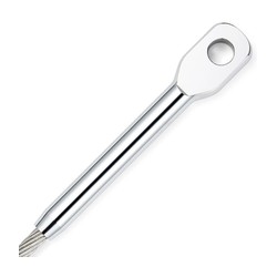 MACHINED SWAGE EYE 3mm & 1/8 WIRE x 1/4 PH NARROW STYLE