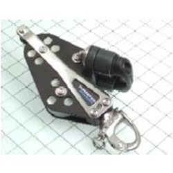 Schaefer Aluminum Fiddle with Snap Shackle and Becket 1750 lbs 504-51