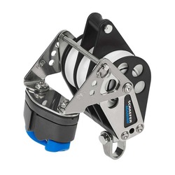to 7/16" line, 1500 lbs Schaefer Triple Ball Bearing Block with Adj. Cam and Becket   506-93