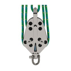 Schaefer Fiddle Block, 3-Way Hd, Bkt 3750 lbs 10-55