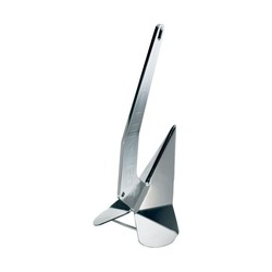 Stainless Steel Delta Anchor - 44 lb