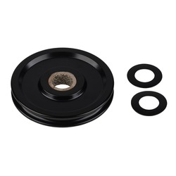 Schaefer Sheave, 3 1/4"(83mm) OD, Aluminum, Wire 62-229-BW
