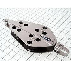Schaefer Stainless Steel Fiddle Block with Becket 2250 lbs 705-55