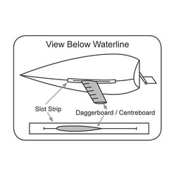 Slot Strip  -  75MM x 30M
